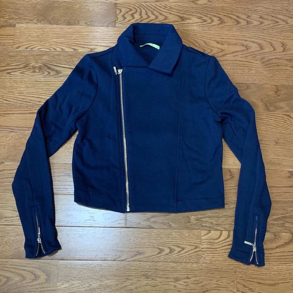 GIANNI BINI Womens Moto Jacket